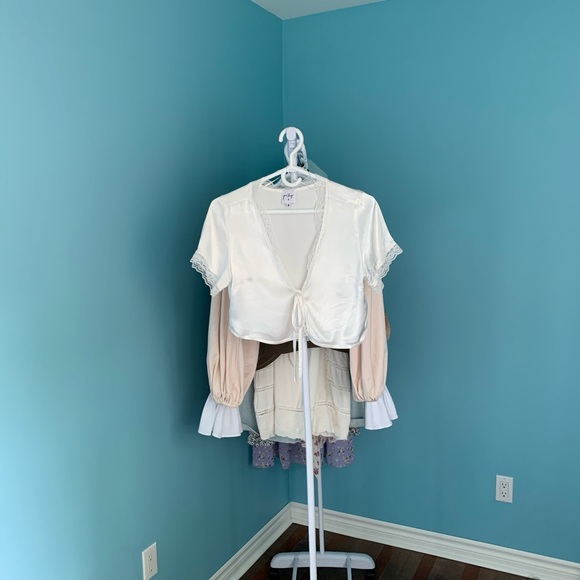 Princess Polly - Vintage tie up top white - Picture 4 of 5